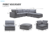 Picture of FAIRFIELD Feather-Filled Sectional Modular Sofa Range - Ottoman