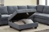 Picture of OSAKA Sectional Sofa (Grey) - Storage Ottoman Only