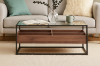 Picture of GLACIER 110 Tempered Glass Top Coffee Table