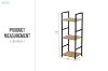 Picture of RICCI 80x29cm Display Shelf 