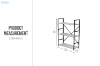 Picture of RICCI 80x59cm Display Shelf