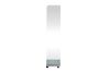 Picture of AURELA H172 Movable Mirror With 2-Tier Shelves and Wheels