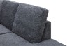 Picture of WILLIAM Chaise Facing Left Sectional Sofa with Ottoman