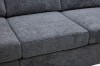 Picture of WILLIAM Chaise Facing Left Sectional Sofa with Ottoman