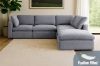 Picture of FAIRFIELD Feather-Filled Sectional Modular Sofa Range - Ottoman