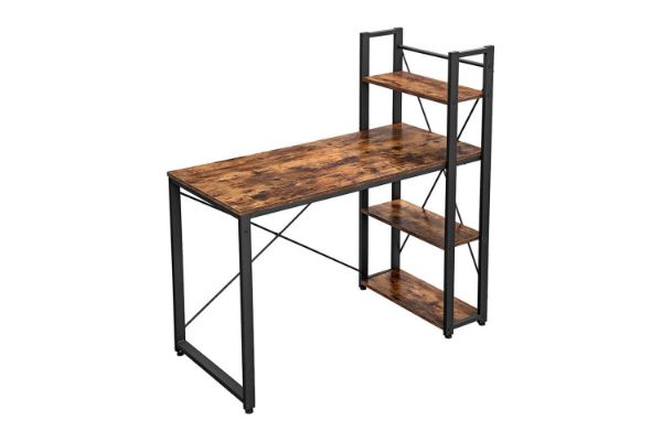 Picture of VASAGLE 120×60cm Computer Desk with Shelves