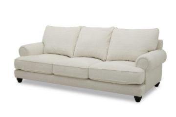 Picture of [FLOOR MODEL CLEARANCE] BALVINO  3.5 Seater  Feather Filled Fabric Sofa