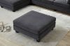 Picture of LIBERTY Premium Sectional Sofa (Dark Grey)  - Chaise Facing Left with Storage Ottoman