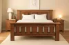 Picture of FLINDERS Solid Pine Wood Bed Frame in Queen/Super King Size