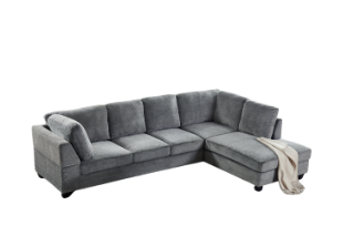 Picture of LIBERTY Premium Sectional Sofa (Sandstone) - Chaise Facing Right without Storage Ottoman