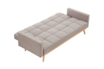 Picture of HORMI 3 Seater Sofa Bed (Beige)