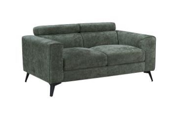 Picture of Frankfurt 3/2 Seater Fabric Sofa Range (Green) - 2 Seater