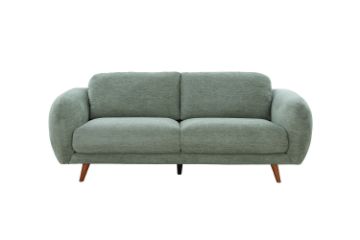 Picture of HELSINKI Fabric Sofa Range (Light Olive) - 3 Seater