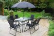 Picture of JAXON 8PC Outdoor Dining Set with Umbrella