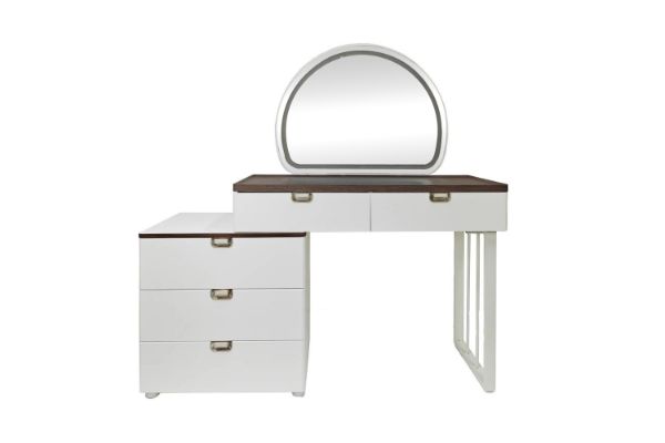 Picture of THIAGO 5-Drawer Dressing Table with LED Mirror