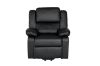 Picture of [FLOOR MODEL CLEARANCE]MATTHEW Zero Gravity Power Lift Recliner Chair *Twin Motor with Adjustable Headrest (Black)