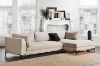 Picture of  [FLOOR MODEL CLEARANCE]  AMELIE Memory Foam Chaise Facing Right Sectional Sofa (Light Grey)