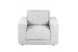 Picture of [FLOOR MODEL CLEARANCE] PALMERS CHENILLE 1 Seater Sofa (Light Grey) 