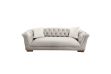 Picture of  [FLOOR MODEL CLEARANCE] MALMO 3 Seater Velvet Sofa with Pillows (Beige)