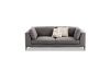 Picture of  [FLOOR MODEL CLEARANCE]  AMELIE 2 Seater Fabric Sofa (Dark Grey)