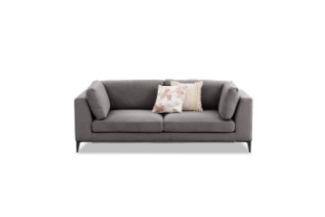 Picture of  [FLOOR MODEL CLEARANCE]  AMELIE 2 Seater Fabric Sofa Range (Dark Grey)