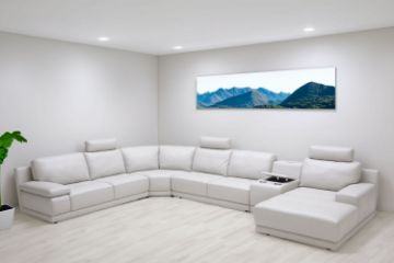 Picture of CASTLEFORD Corner Sofa (100% Genuine Leather) - Chaise Facing Right