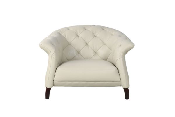 Picture of TORONTO 100% Genuine Leather Button Tufted Armchair/Sofa Chair