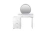 Picture of KALINA 5-Drawer Dressing Table with LED Mirror and Zerra Makeup Stool