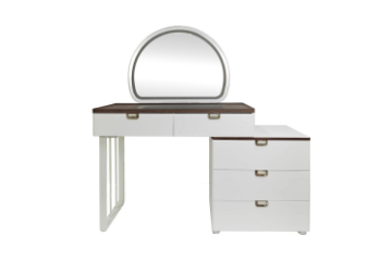 Picture of THIAGO 5-Drawer Dressing Table with LED Mirror