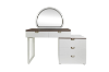 Picture of THIAGO 5-Drawer Tray Top Dressing Table with LED Mirror