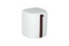 Picture of THIAGO 5-Drawer 100-140 Extension Tray Top Dressing Table with LED Mirror and Zerra Makeup Stool Set