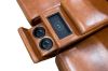 Picture of [FLOOR MODEL CLEARANCE]FARMLYN Electric Adjustable Seat Reclining Corner Sofa/Modular Sofa with USB Port and LED Light (Brown)