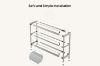 Picture of JOSEF 90 Tempered Glass Console Table with 3 Tiers