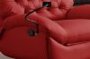 Picture of SANO 360° Swivel Manual Recliner Lounge Chair with Mobile Holder (Burgundy)