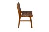 Picture of NOELLE Natural Cow Leather Solid Teakwood Chair