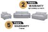 Picture of GOODWIN Feather-Filled Sofa in 3.5/2.5/1.5 Seater - Dust, Water & Oil resistant