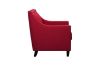 Picture of [FLOOR MODEL CLEARANCE] ABBEY Fabric Arm Chair (Red)