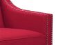 Picture of [FLOOR MODEL CLEARANCE] ABBEY Fabric Arm Chair (Red)
