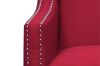 Picture of [FLOOR MODEL CLEARANCE] ABBEY Fabric Arm Chair (Red)