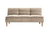 Picture of PASHA 3 Seater Sofa Bed (Light Brown)