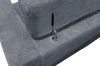 Picture of Frankfurt Sectional Fabric Sofa (Grey) - Chaise Facing Right