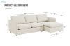 Picture of BENDON Fabric Sectional Sofa (Off White) - Water Resistant