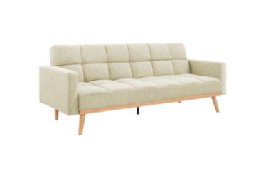 Picture of HORMI 3 Seater Sofa Bed (Beige)
