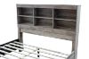 Picture of  [FLOOR MODEL CLEARANCE] AGILENT Storage Bed Frame with Built-in Shelves - Queen Size