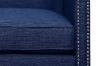Picture of  [FLOOR MODEL CLEARANCE]  ABBEY Fabric Arm Chair (Skyblue)