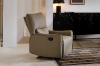 Picture of  [FLOOR MODEL CLEARANCE] NICOLE 1 Seat Recliner ChairGenuine Leather Manual Reclining Sofa (1R) 