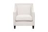 Picture of  [FLOOR MODEL CLEARANCE] ABBEY Fabric Arm Chair (White)