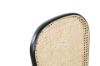 Picture of  [FLOOR MODEL CLEARANCE]  SYDNEE Solid Beech Rattan Back and Seat Dining Chair (Black)