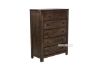 Picture of  [FLOOR MODEL CLEARANCE] HEMSWORTH 5-Drawer Solid Timber Wood Tallboy