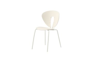 Picture of  [FLOOR MODEL CLEARANCE]  SLEEKLINE Stackable Dining Chair (White)